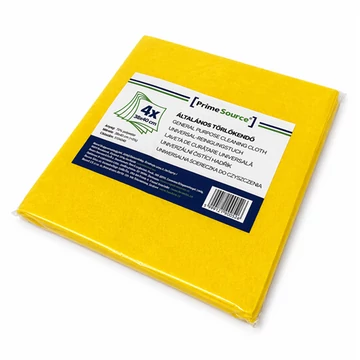 Prime Source általános törlőkendő sárga 4db/cs 38x40cm     51040401