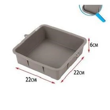 Tortaforma szilikon 23x23x6,5cm  CN80793