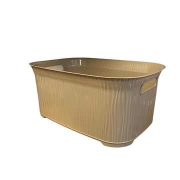 Ruháskosár szögletes 32L wavy
