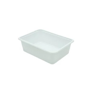 Szögletes alj 750ml 50db/cs fehér  22200010