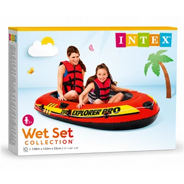 Intex csónak nagy 196x102x33cm