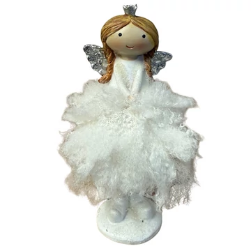 Figura angyal 14cm toll szoknyás  232320