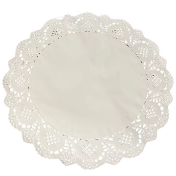 Tortaalátét kerek csipkés 32cm  CR0106