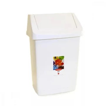 Billenős szemetes click-it 50L fehér CU63