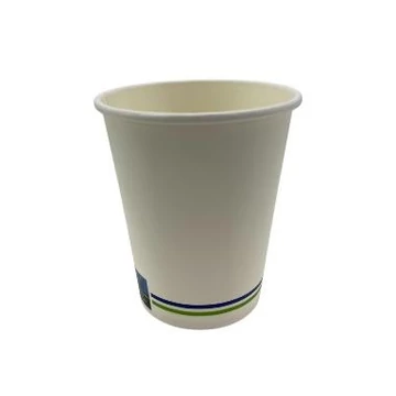 Begreen papírpohár fehér 350ml 50db/cs SUP logóval     10000182