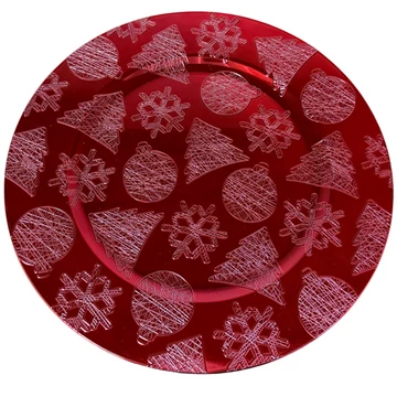 Karácsonyi tányér 33cm  101540