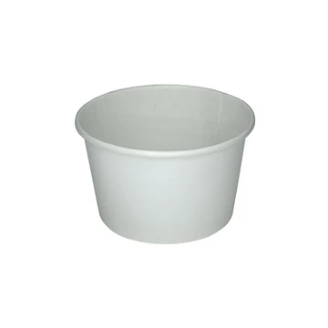 Fagyis papírtégely 130ml fehér 50db/cs   21500059