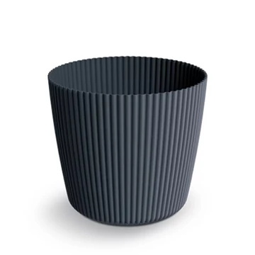 Virágcserép Milly-round 170 antracit  DMI170-S433