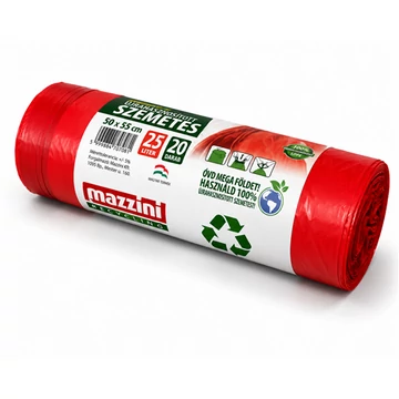 Szemeteszsák újrahasznosított 25L 20db/roll   MN35