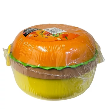 Ételtartó hamburger forma