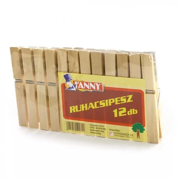 Ruhacsipesz Fanny fa 12db-os   52131