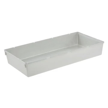 Rendszerező 30x15x5cm szürke  egymásba akasztható