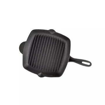 Öntöttvas grillserpenyő csőrös (kezelt) 14752