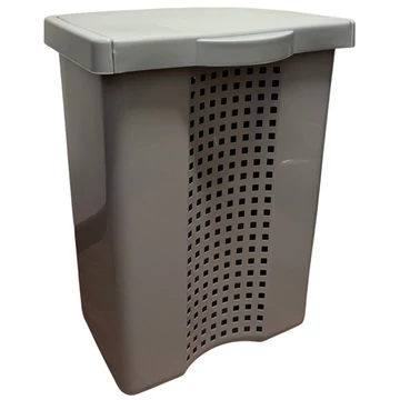 Szennyestartó linette 60L szürke  80102
