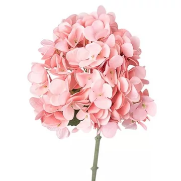 Hortenzia selyemvirág szál 35cm magas - Barack  AF150-07