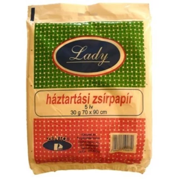 Zsírpapír lady 5 ív  pd36