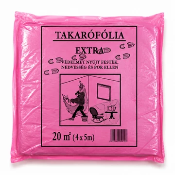 Takarófólia vékony 4x5m