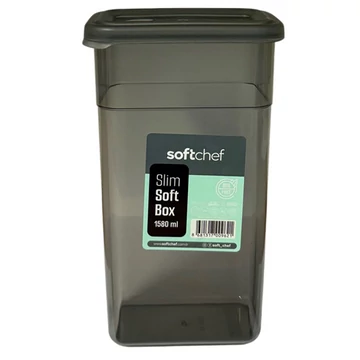 Ételtároló doboz 1580ml műanyag soft  100116