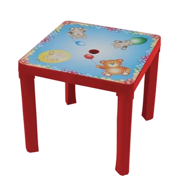 Gyerekasztal fantasy piros  60978