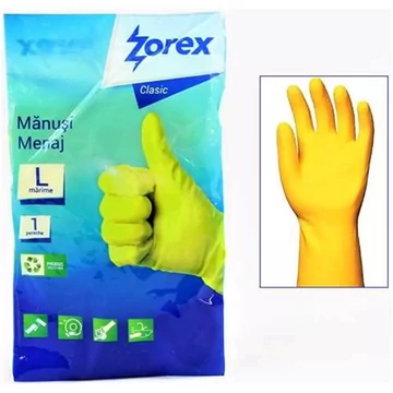 Gumikesztyű Zorex L