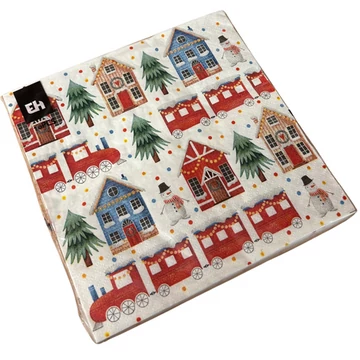 Karácsonyi szalvéta 33x33cm