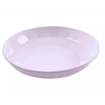 Tányér mintás mély 21cm  K44