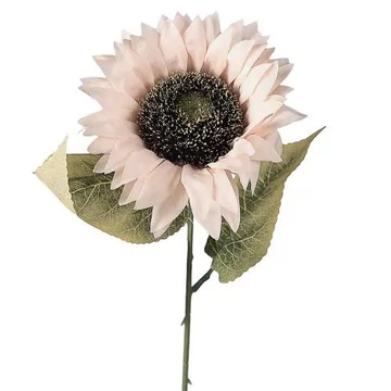 Napraforgó selyemvirág szál, 50cm magas - Pezsgő  AF168-02