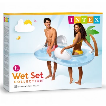 Intex dupla felfújható háttámlás matrac  198x117cm  56800EU