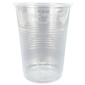Pohár 4dl műanyag  bordázott 50db/cs  poh-00-01022