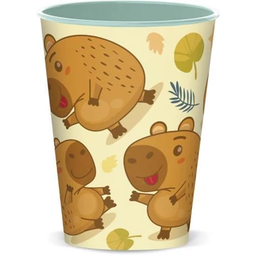 Műanyag capibara kispohár 260ml  QP4154