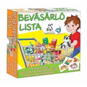 Bevásárló lista memory játék D367
