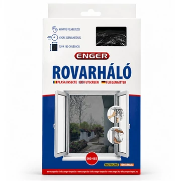 Rovarháló 150x180cm tépőzárral