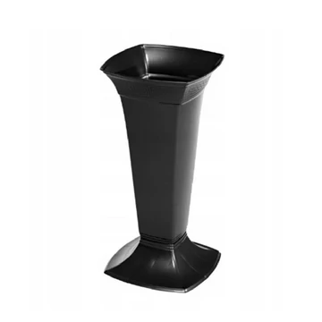 Sírváza nagy 39cm fekete  LM25