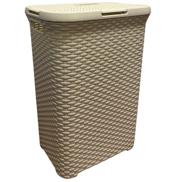 Rattan szennyestartó 60L natúr  CU662