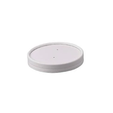 Papirtégely tető 470ml leveseshez 25db/cs fehér 20200019  