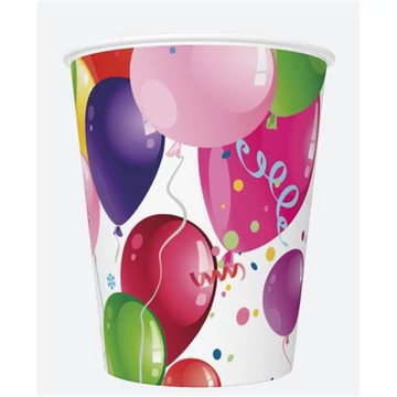 Papírpohár 250ml 8db/csomag  459336