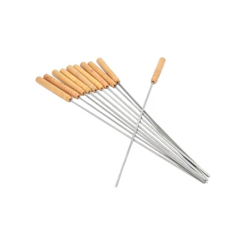 Nyárs 10db fa nyelű 40cm  72122