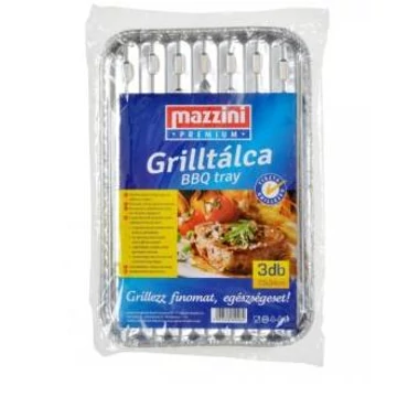 Grill alutálca 3db-os  MN4