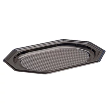 Catering tálca 10db/cs 3személyes 35x25cm fekete 11200081