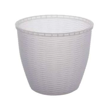 Cserép+alátét rattan 2,75L orchidea