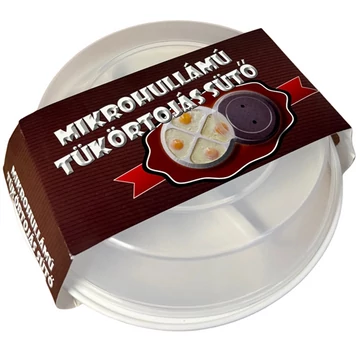 Tojássütő mikróba műanyag V10