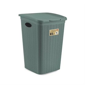 Elegance 50L szennyestartó zöld  51769