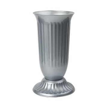 Sírváza 30cm bordás imp