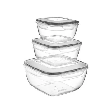 Ételtároló szett 3db-os 0,6L+1L+1,7L  4140024