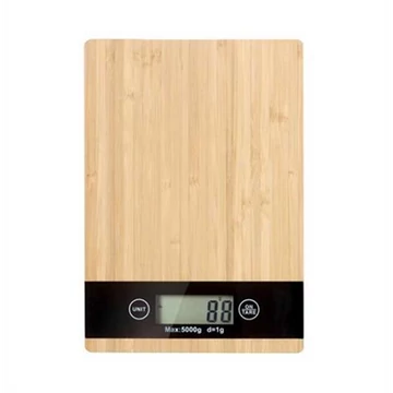Konyhai mérleg bambusz minta 5kg  CN80530