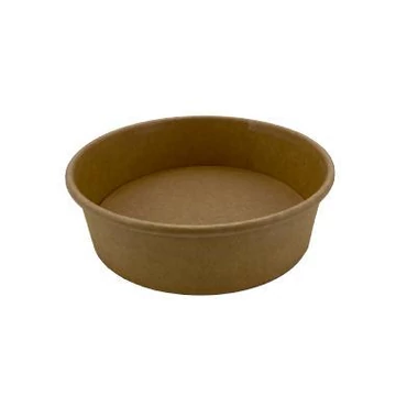 Kraft kerek tál barna 685ml 50db/cs  10800209