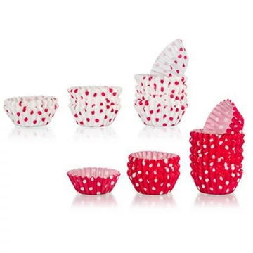 Muffin kosár pöttyös 200db-os  VP7006