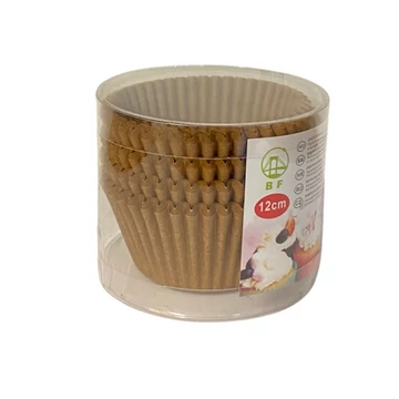 Muffinpapír barna 12cm 