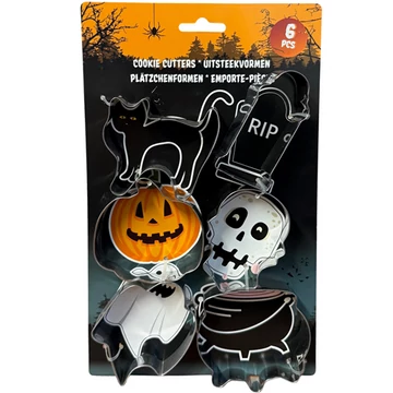 Halloween sütemény forma szett 6db/cs
