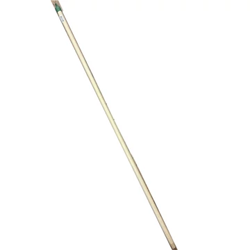 Fa nyél extra 130cm zöld akasztós   61741